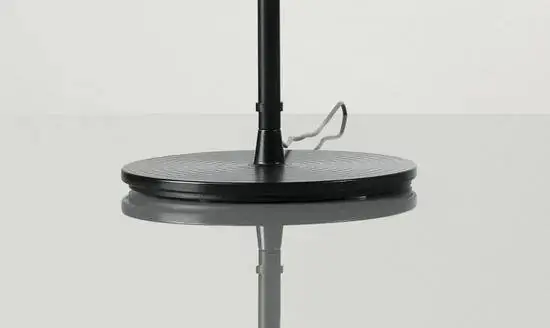 Základna + stojna černá Tolomeo Mega Floor - ARTEMIDE Výhodná Nabídka