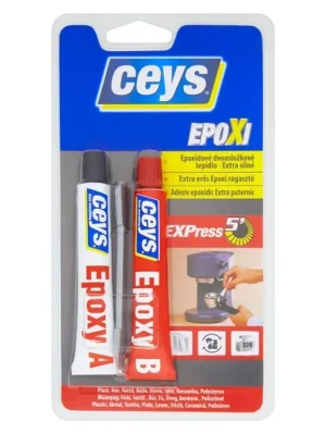 Sezónní Sleva CEYS® Epoxidové dvousložkové lepidlo extra silné, 15+15 ml