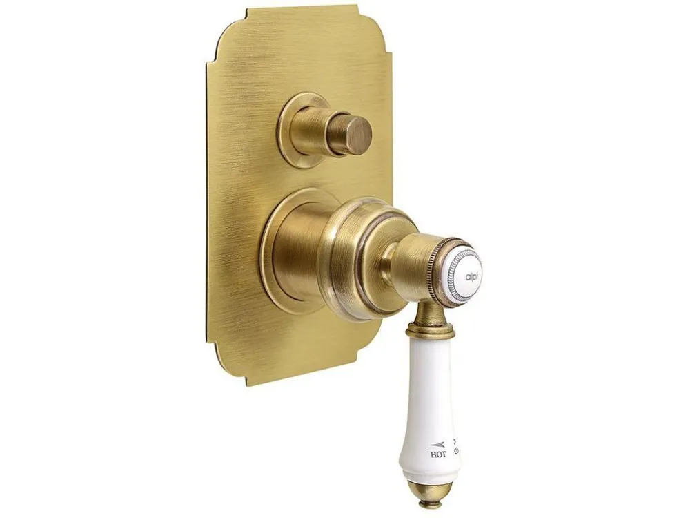 Omezená Nabídka VIENNA podomítková sprchová baterie, 2 výstupy, bronz