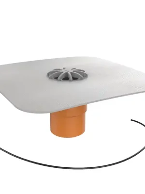 Must-Have Balkonové vpusti PVC - TWBE 50 PVC S