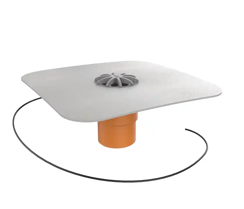 Must-Have Balkonové vpusti PVC - TWBE 50 PVC S