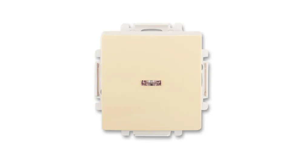 ABB 3557G-A06341 C1 Swing®, Swing®L Přepínač střídavý s průzorem, krémová Must-Have