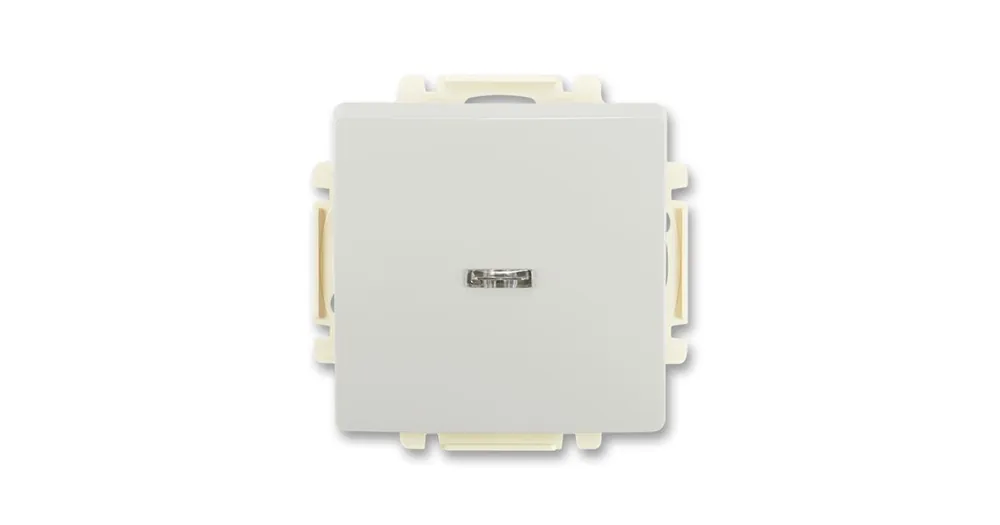 ABB 3557G-A06341 S1 Swing®, Swing®L Přepínač střídavý s průzorem, světle šedá Horká Nabídka