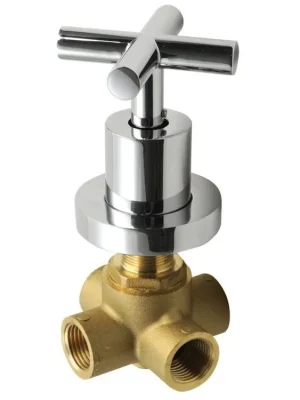 AXIA podomítkový přepínač, chrom Top Prodej