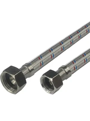 Akce Klum Hadice připojovací nerez 8x12, FxF, 1/2"x 1/2", 50 cm