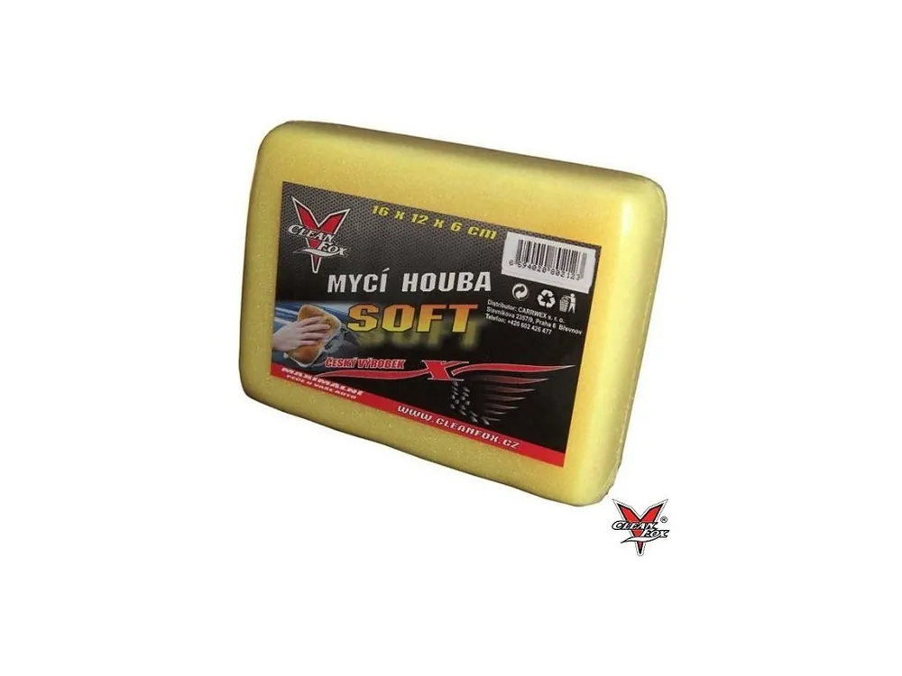 CLEANFOX® Mycí houba SOFT, 16 x 12 x 6 cm Cenový Hit