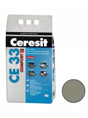 Nejlepší Volba CERESIT | CE 33 | COMFORT | antracite-13 | cementov&aacute; sp&aacute;rovac&iacute; hmota | CG1 | 5kg