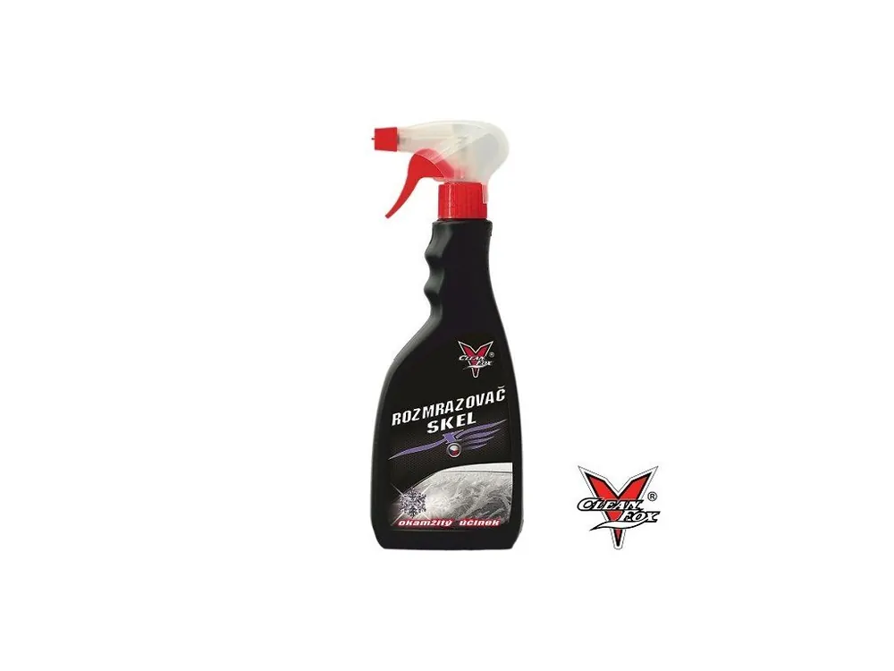 CLEANFOX® Rozmrazovač skel, 500 ml s rozprašovačem Hit Sezóny