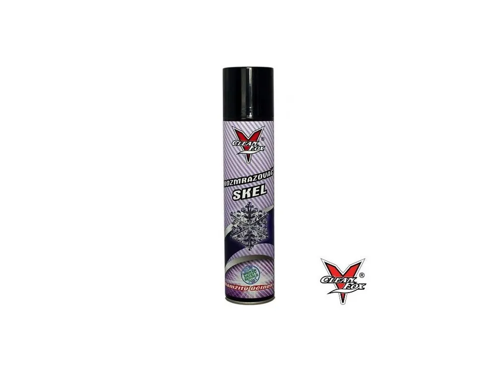 CLEANFOX® Rozmrazovač skel, 300 ml sprej Cenová Bomba