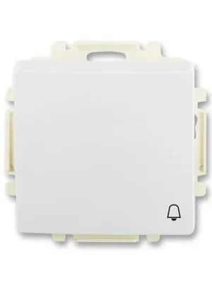 ABB 3557G-A80343 B1 Swing®, Swing®L Ovládač zapínací se symbolem zvonku, jasně bílá Aktuální