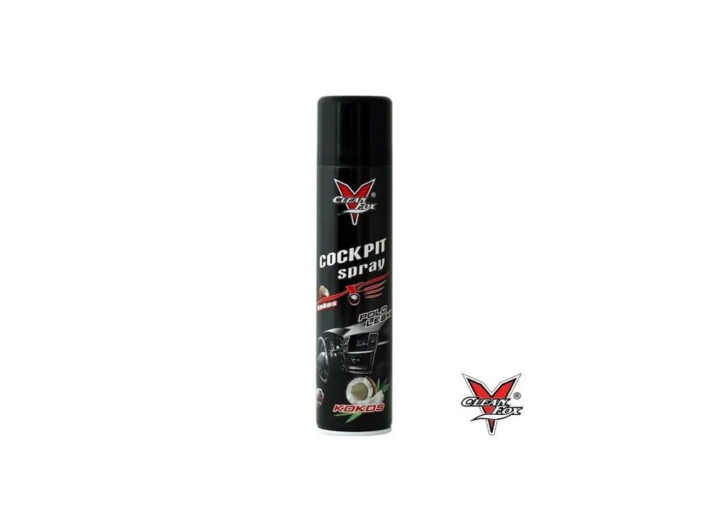 Dokud Zásoby Vydrží CLEANFOX® Cockpit sprej Kokos, 400 ml