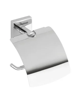 Ověřený X-SQUARE držák toaletního papíru s krytem, chrom - koupelny-sanita.cz
