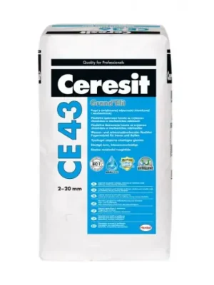 CERESIT | CE 43 | Grand&acute;Elit | graphite-16 | flexibiln&iacute; sp&aacute;rovac&iacute; hmota | CGW2A | 25kg Sleva