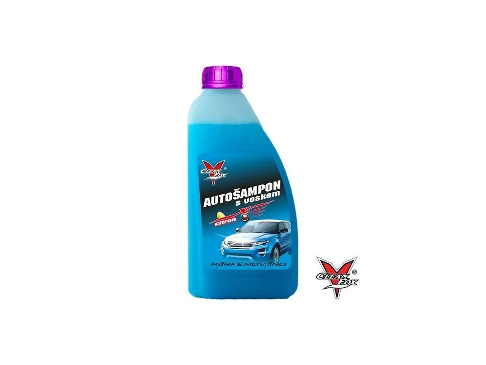 CLEANFOX® Autošampon s voskem citron, 1 l Originální