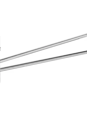 X-SQUARE dvojitý držák ručníků otočný 420mm, chrom - koupelny-sanita.cz Aktuální