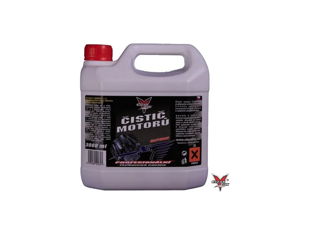 Značkový CLEANFOX® Čistič motorů, NN 3000 ml
