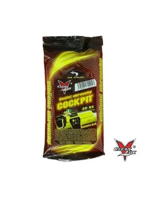 CLEANFOX® Čistící ubrousky Cockpit Vanilka · 30 ks Super Cena