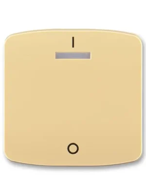 ABB 3558A-A00933 D Tango® Kryt jednoduchý s potiskem, s čirým průzorem, béžová Expresní Doručení