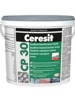 CERESIT | CP 30 | AQUABLOCK | &scaron;ed&aacute; | silikon-kaučukov&aacute; emulze | izolace | 1kg Nejprodávanější