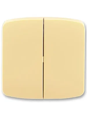 ABB 3558A-A652 D Tango® Kryt spínače kolébkového dělený, béžová Sezónní Sleva