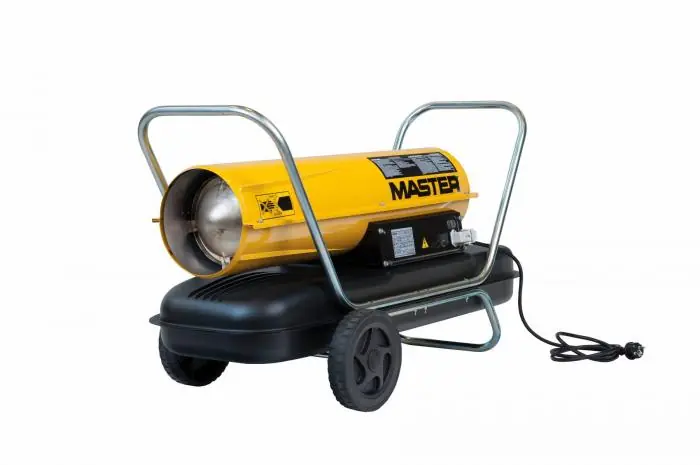 Značkový MASTER B 100 CED / B100CED naftové topidlo