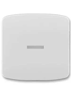 ABB 3558A-A653 S Tango® Kryt spínače kolébkového s čirým průzorem, Světle ŠEDÁ Bezpečná Platba