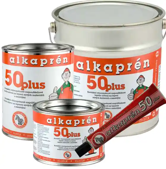 Autentický Alkaprén 50 plus lepidlo na savé s nesavými<span class="small color-gray text-muted"> - Velikost balení: 900g</span>