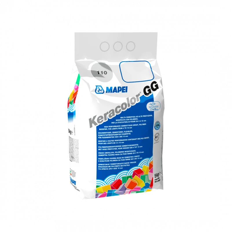 Hmota spárovací Mapei Keracolor GG 111 stříbrošedá 5 kg Aktuální