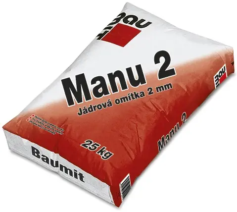 Omítka jádrová Baumit Manu 2 mm 25 kg Odeslání Ihned