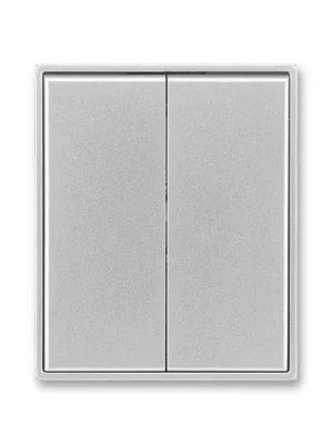 ABB 3558E-A00652 08 Time®, Time® Arbo Kryt spínače kolébkového dělený, titanová Zlevněný