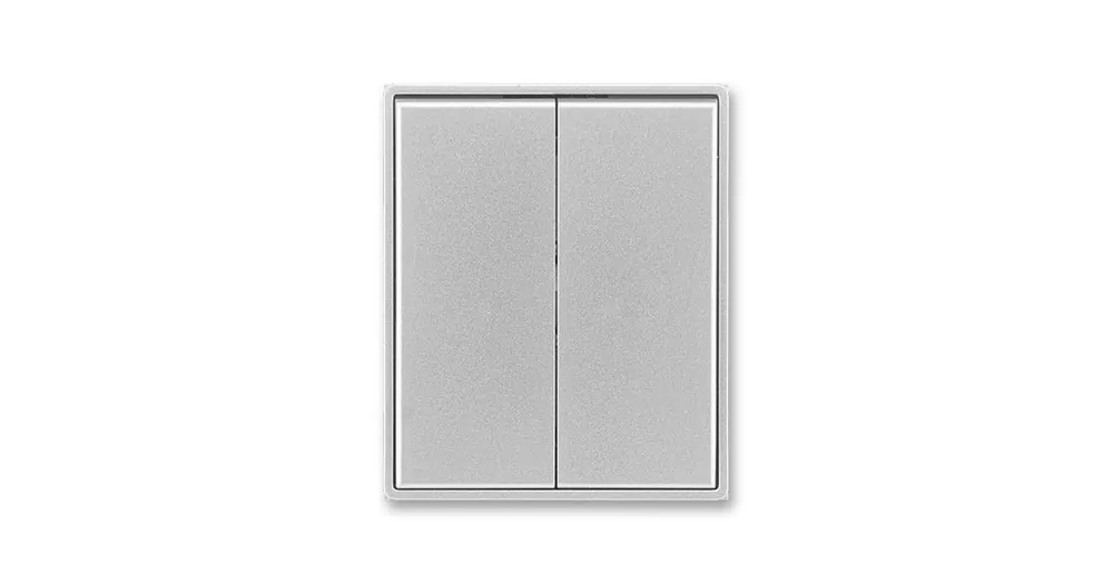 ABB 3558E-A00652 08 Time®, Time® Arbo Kryt spínače kolébkového dělený, titanová Zlevněný