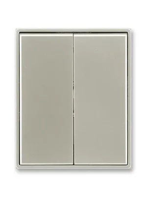 ABB 3558E-A00652 32 Time®, Time® Arbo Kryt spínače kolébkového dělený, starostříbrná Nakupujte Hned