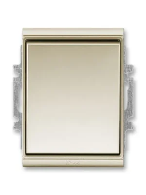 ABB 3558E-A06940 33 Time® Přepínač střídavý IP 44, zapuštěný, šampaňská Doprava Zdarma