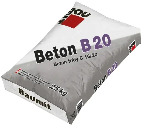 Beton C16/20 Baumit B 20 25 kg Nejprodávanější