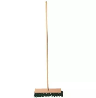 Koště silniční, 340 x 70 mm, zelené, s násadou, ENPRO Speciální Cena