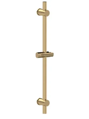 Víkendová Akce Sapho Sprchová tyč, posuvný držák, kulatá, 700mm, zlato mat SC019