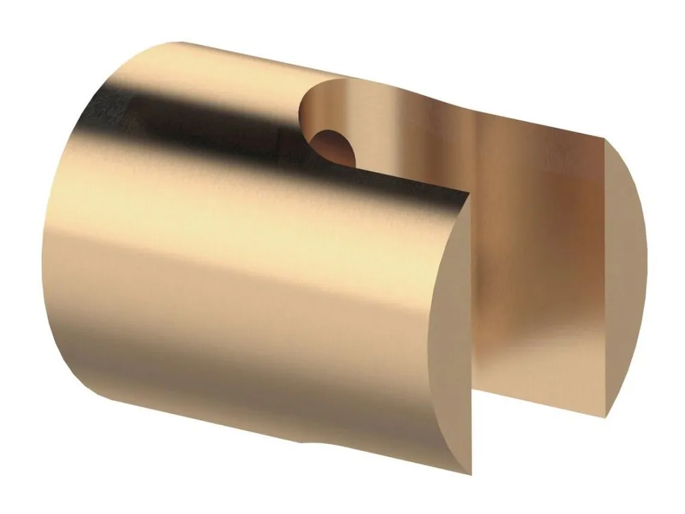 Cenová Bomba Sapho Držák sprchy kulatý, pevný, zlato mat SD719