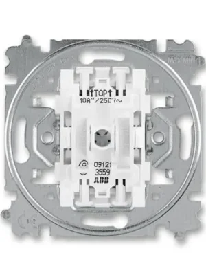 ABB 3559-A89345 Přístroj spínače žaluziového jednopólového kolébkového bezšroubové připojení Značkový