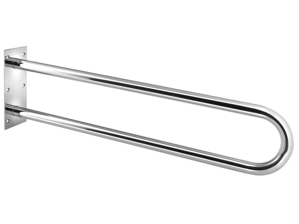 Nízká Cena HANDICAP podpěrné madlo tvar U 813mm, nerez lesk