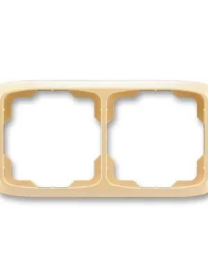 ABB 3901A-B20 D Tango® Rámeček pro elektroinstalační přístroje, dvojnásobný vodorovný, béžová Sleva