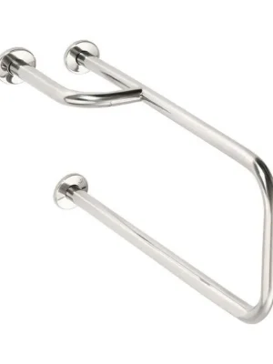 HANDICAP podpěrné madlo LEVÉ 760mm, nerez lesk Zlevněný