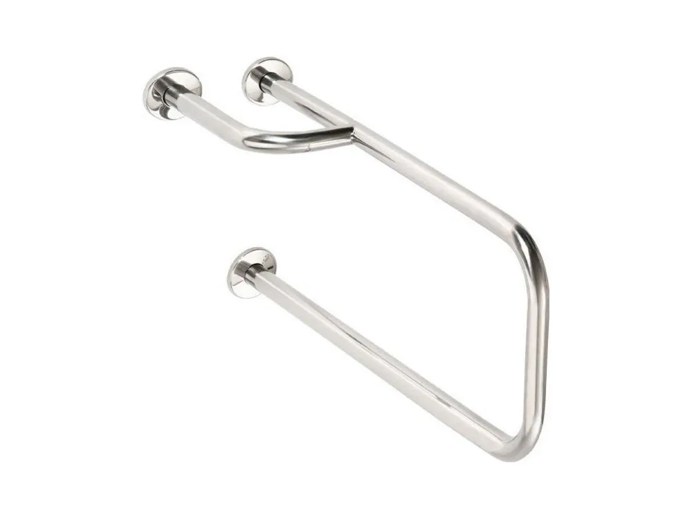 HANDICAP podpěrné madlo LEVÉ 760mm, nerez lesk Zlevněný