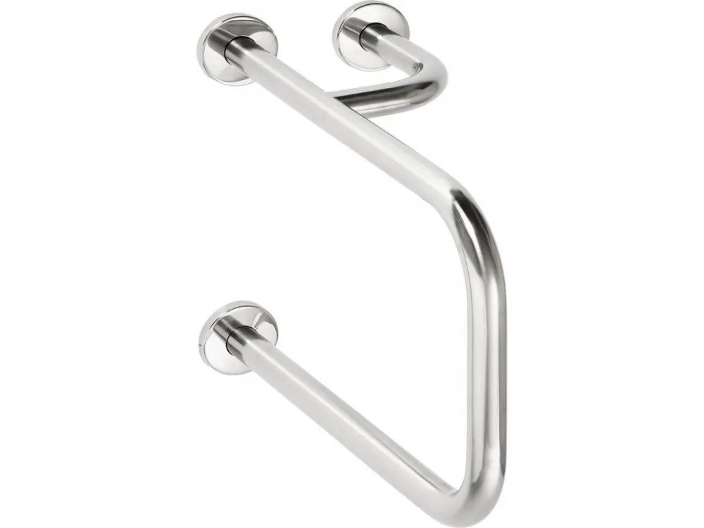 Bezpečná Platba HANDICAP podpěrné madlo PRAVÉ 760mm, nerez lesk