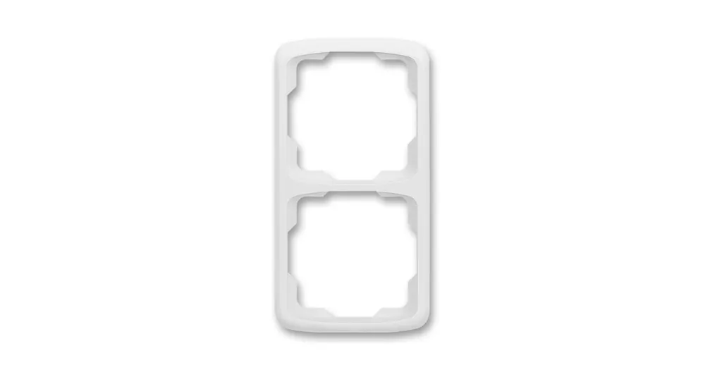 ABB 3901A-B21 B Tango® Rámeček pro elektroinstalační přístroje, dvojnásobný svislý, bílá Tovární Cena