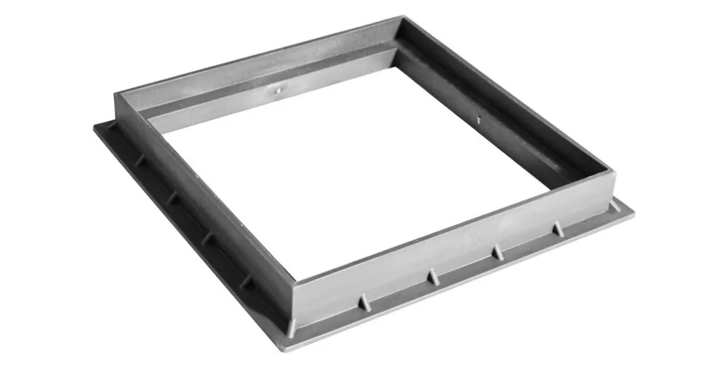 Rám pro rošt nebo poklop Dakota šedá 200 x 200 mm Značkový