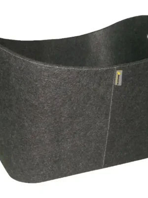 ADURO koš na dřevo BASELINE 4 - šedý Časově Omezené