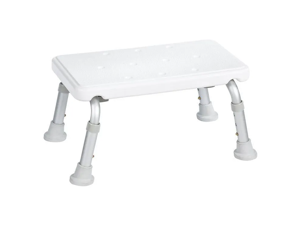 HANDICAP stolička na nohy, výškově nastavitelná, bílá Rychlé Dodání