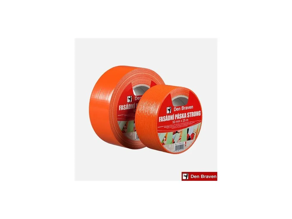 DEN BRAVEN® Fasádní maskovací páska STRONG oranžová | element-shop.cz Rychlé Dodání