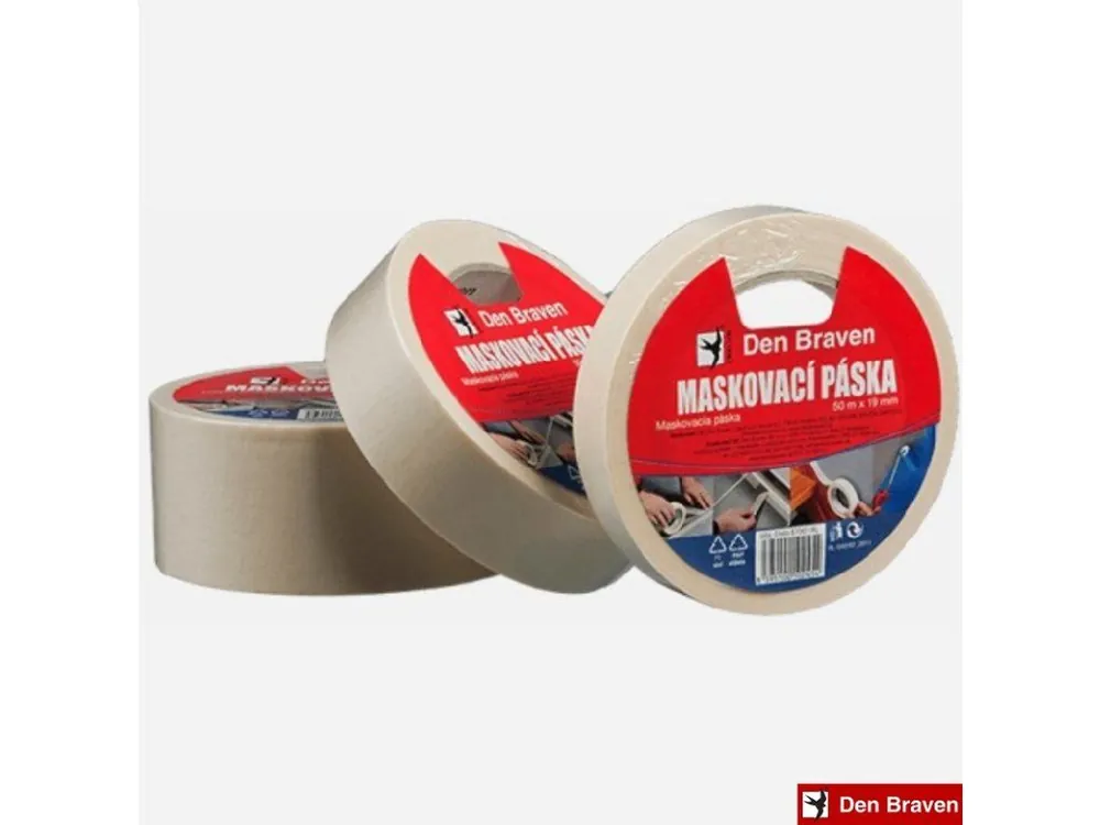 Omezená Nabídka DEN BRAVEN® Maskovací krepová páska do 60°C | element-shop.cz