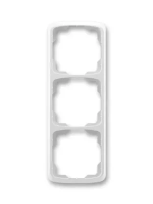 ABB 3901A-B31 S Tango® Rámeček pro elektroinstalační přístroje, trojnásobný svislý, Světle ŠEDÁ Autentický